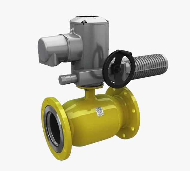 Кран шаровый цельносварной фланцевый стальной ст 20 Ду150 Ру16 МПа полнопроходной B исп. под электропривод LD КШ.Ц.Ф.Э.150.016.П/П.02 в Новосибирске