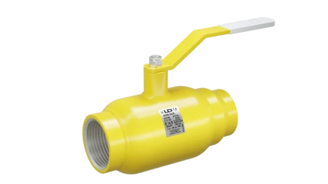 Кран шаровый LD КШЦК Gas 050.040.Н/П.02. (приварка/муфта) стальной ст.20 Ду50 Ру40 МПа в Новосибирске